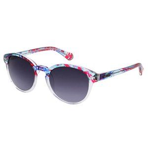 Kenneth Cole New York Sunglasses KC7115 - Digital Daisy Print / Gradient Smoke